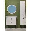 TMP KEOPS CeraStyle BLUE 70 - 42200 mosdóval - lábon álló fürdőszobabútor 70 x 47 cm