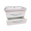 TMP LUX 80 fali fürdőszobabútor - Sanovit LUXURY - 11080 porcelán mosdóval - 80,5 x 46 cm