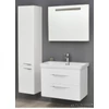 TMP LUX 80 fali fürdőszobabútor - Sanovit LUXURY - 11080 porcelán mosdóval - 80,5 x 46 cm