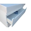 TMP LUX 100 fali fürdőszobabútor - CeraStyle SHARP 37600 mosdóval - DUPLA csaplyukkal - 100 x 48 cm