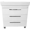 TMP TRIO lábon álló fürdőszobabútor CeraStyle SHARP - 37300 mosdóval - 80 x 48 cm
