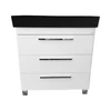 TMP TRIO lábon álló fürdőszobabútor CeraStyle SHARP FEKETE mosdóval - 80 x 48 cm