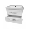 TMP LUX 60 fali fürdőszobabútor - Sanovit LUXURY - 11060 porcelán mosdóval - 60,5 x 46 cm