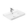TMP LUX 60 fali fürdőszobabútor - Sanovit LUXURY - 11060 porcelán mosdóval - 60,5 x 46 cm