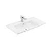 Viva STYLE Karina 75 lábon álló fürdőszobabútor 3 fiókos Sanovit ATRIA 9075 mosdóval 75 x 45,5 cm