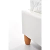 SANDY ágy ágyráccsal, fehér 160 cm
