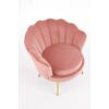 Amorinito fotel világos rózsaszín / arany