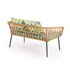 Gardena 2s rattan kanapé