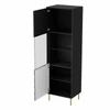 BULLET W-1 vitrin, fekete/arany