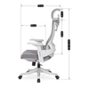 CARET 2 ergonomikus szürke forgószék
