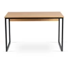 ROSS Íróasztal 120 cm Aranytölgy/Fekete