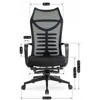 ACTON ergonomikus fekete forgószék