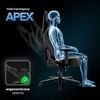 APEX fekete forgó gamer szék