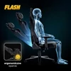 FLASH fekete forgó gamer szék