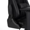 FLASH fekete forgó gamer szék