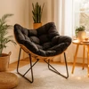 FIN Lounge Fotel Fekete