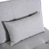 IBERIS 67 cm-es dönthető fotel alváshoz, szürke