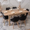 SKUBI Kihúzható asztal 120-160 cm Artisan Oak
