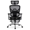 KAIR ergonomikus fekete forgószék