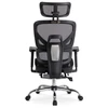 KAIR ergonomikus fekete forgószék