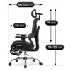 KAIR ergonomikus fekete forgószék
