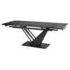 REX Kihúzható Asztal 160-220 cm MDF Fekete