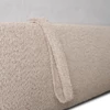 ROSSO ágy 160x200 bézs színű boucle tárolóval