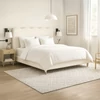Ágy 160x200 IZMIR krémszínű Boucle