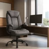 COMFORT Szürke Bársony Forgófotel