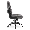 COMFORT Szürke Bársony Forgófotel