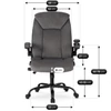 COMFORT Szürke Bársony Forgófotel