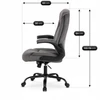 COMFORT Szürke Bársony Forgófotel