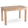 SKUBI Étkezőgarnitúra 120-160 cm Craft Tölgy + 4 RODRI Bézs Szék
