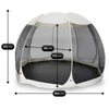 Pawilon CAMA 354 cm Altana Ogrodowa Beż/Fekete
