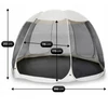 Pawilon CAMA 395 cm Altana Ogrodowa Beż/Fekete