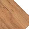 MAX Étkezőgarnitúra 80-160 cm Craft Tölgy/Fekete + 6 PERU Fekete Szék