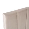 VILLEMO 90x200 Velúr Heverő Bézs