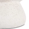 LIVIA Kerek Lerakóasztal 39 cm Krém/Bézs