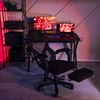 BING Gamer forgószék lábtartóval, fekete