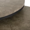 ROCKY MAX Beton/Fekete Asztal Garnitúra