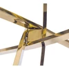SALLO Üvegasztal 110 cm