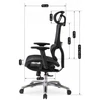 ROYAL ergonomikus fekete forgószék