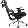 DELSIN ergonomikus fekete forgószék