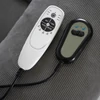 FENIX Elektromos Dönthető Masszázsfotel Felállási Funkcióval Szürke