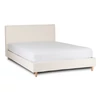 Ágy 140x200 KIOTO krémszínű boucle