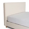 Ágy 140x200 KIOTO krémszínű boucle