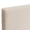 Ágy 140x200 KIOTO krémszínű boucle