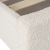 Ágy 140x200 KIOTO krémszínű boucle