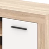 BLAGO TV szekrény 140 cm Sonoma tölgy/fehér