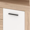 BLAGO MIDI B Fiókos Komód 119.5 cm Sonoma Tölgy/Fehér